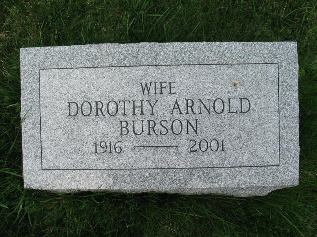 Dorothy Arnold Burson